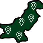 pakistan map color